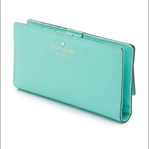 Kate Spade Used Teal Wallet